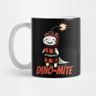 Dinomite Dynamite Dinosaur Dino Humor Mug